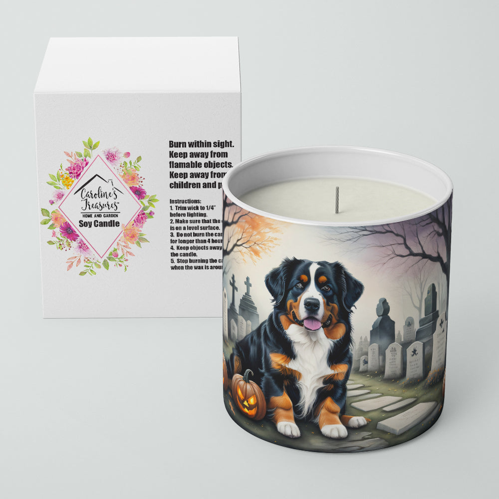 Buy this Bernese Mountain Dog Spooky Halloween Decorative Soy Candle