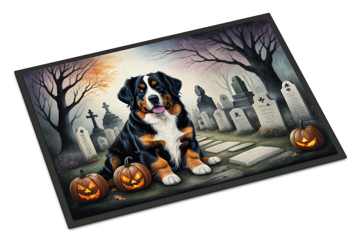 Buy this Bernese Mountain Dog Spooky Halloween Indoor or Outdoor Mat 24x36