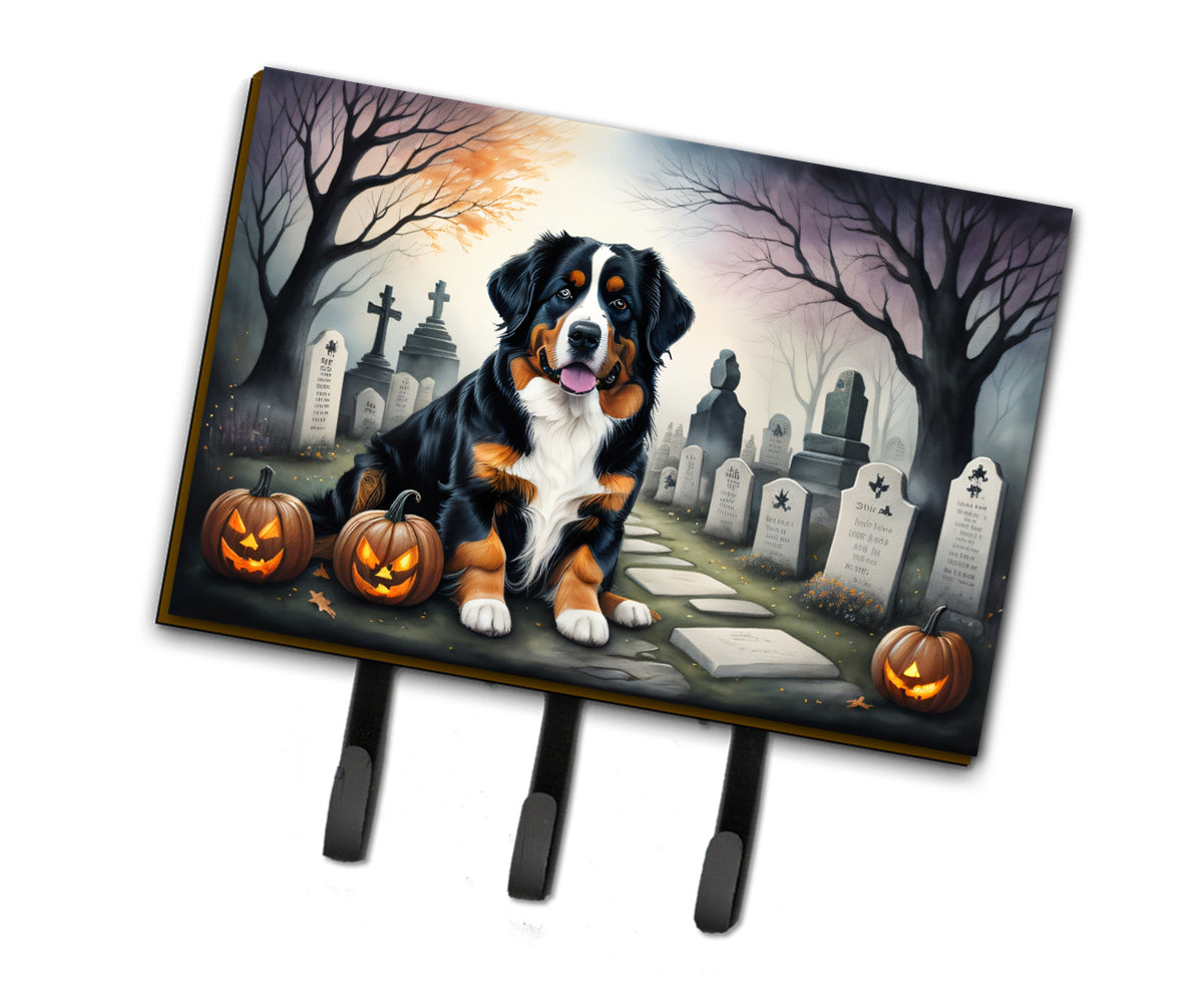 Buy this Bernese Mountain Dog Spooky Halloween Leash or Key Holder