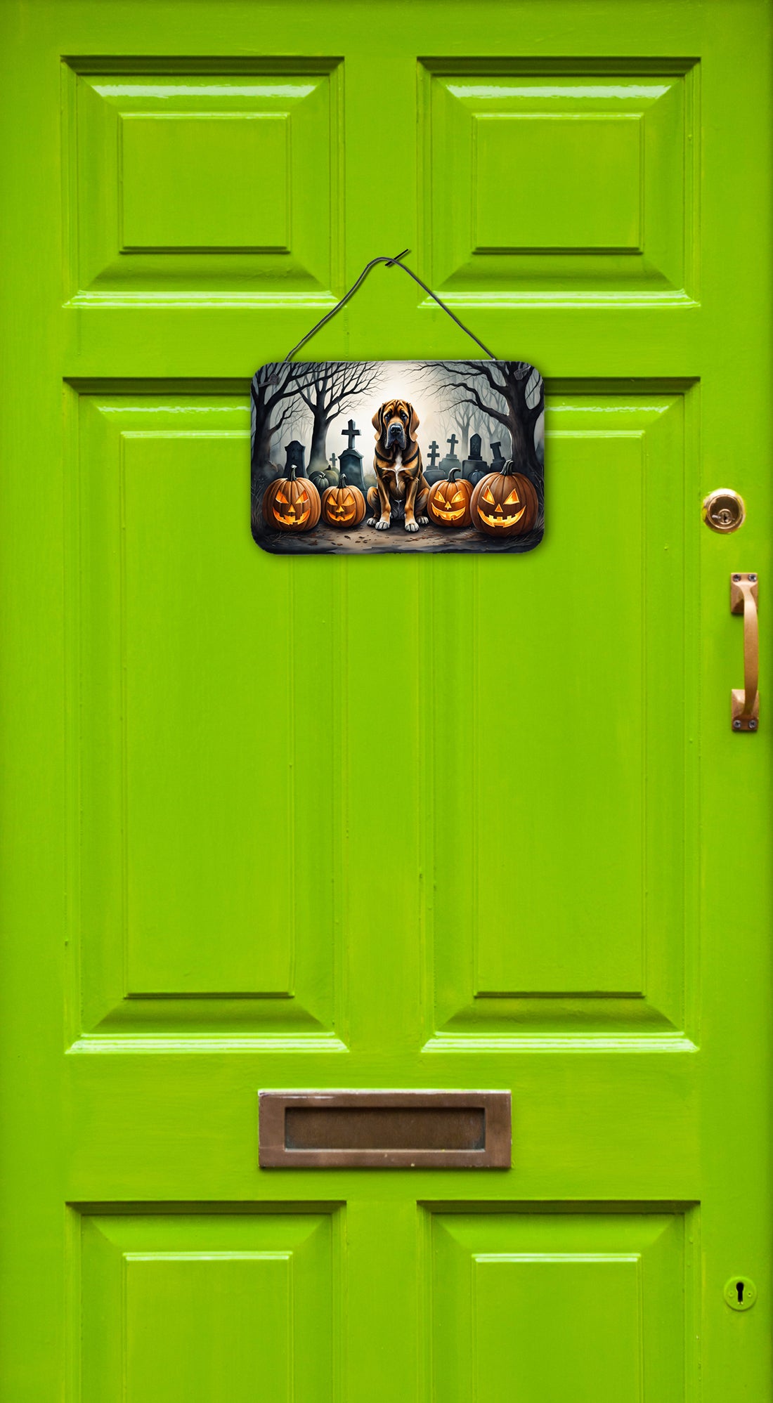 Buy this Bloodhound Spooky Halloween Wall or Door Hanging Prints