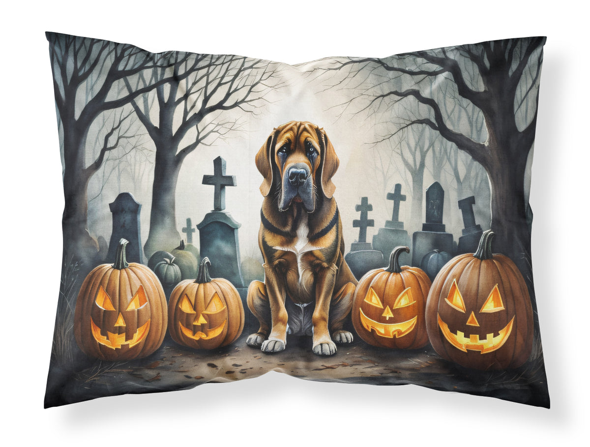 Buy this Bloodhound Spooky Halloween Fabric Standard Pillowcase