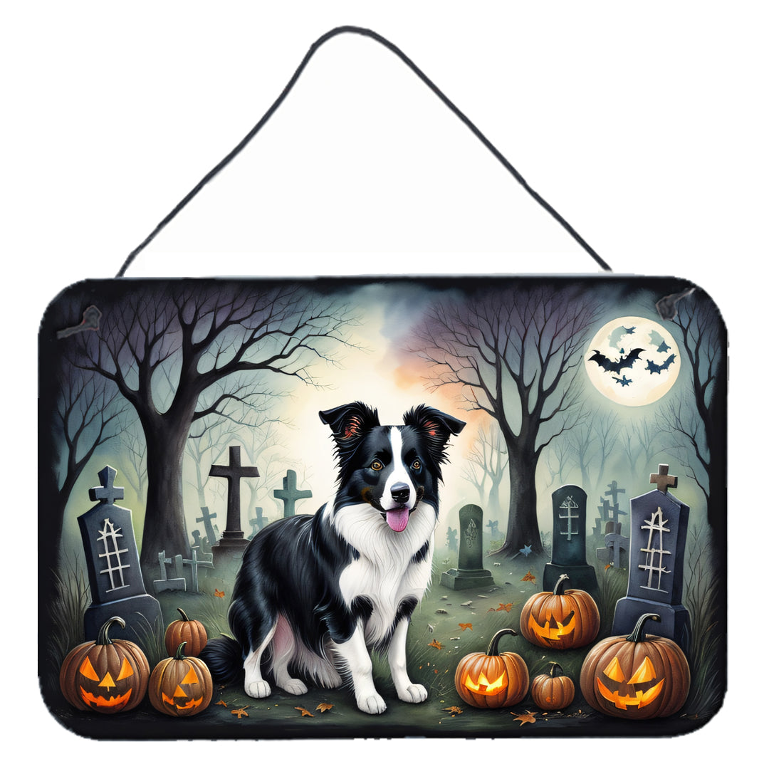 Buy this Border Collie Spooky Halloween Wall or Door Hanging Prints