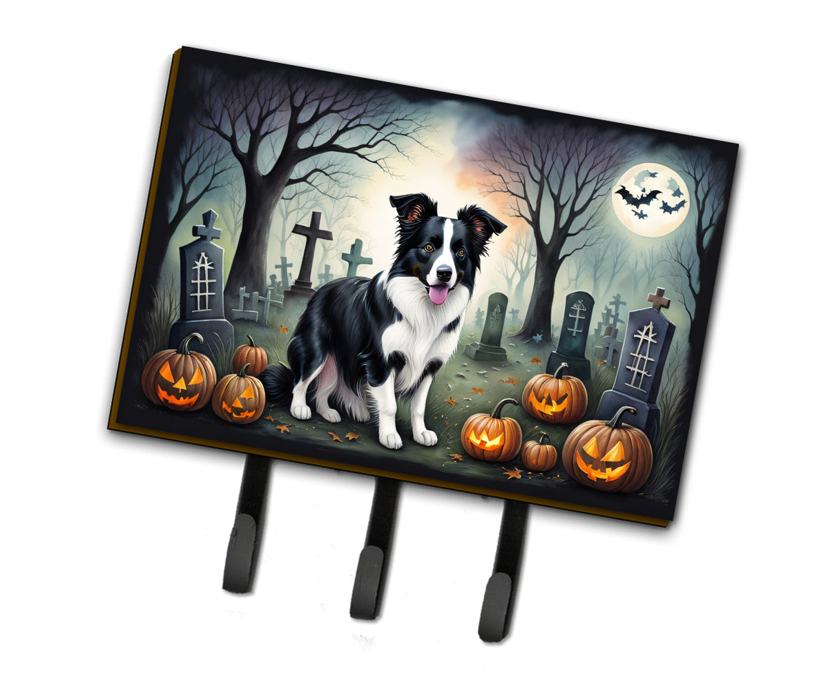 Buy this Border Collie Spooky Halloween Leash or Key Holder