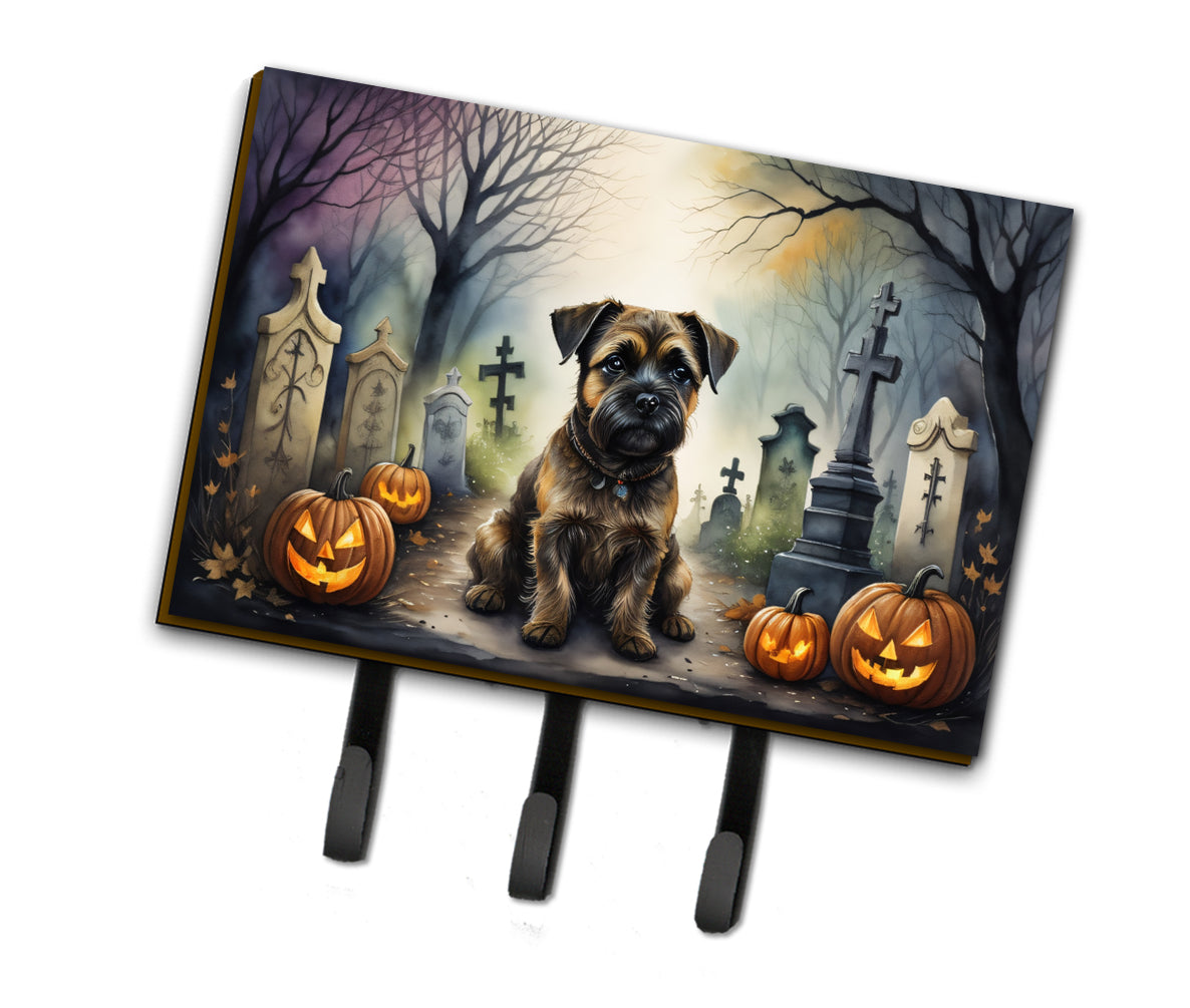 Buy this Border Terrier Spooky Halloween Leash or Key Holder