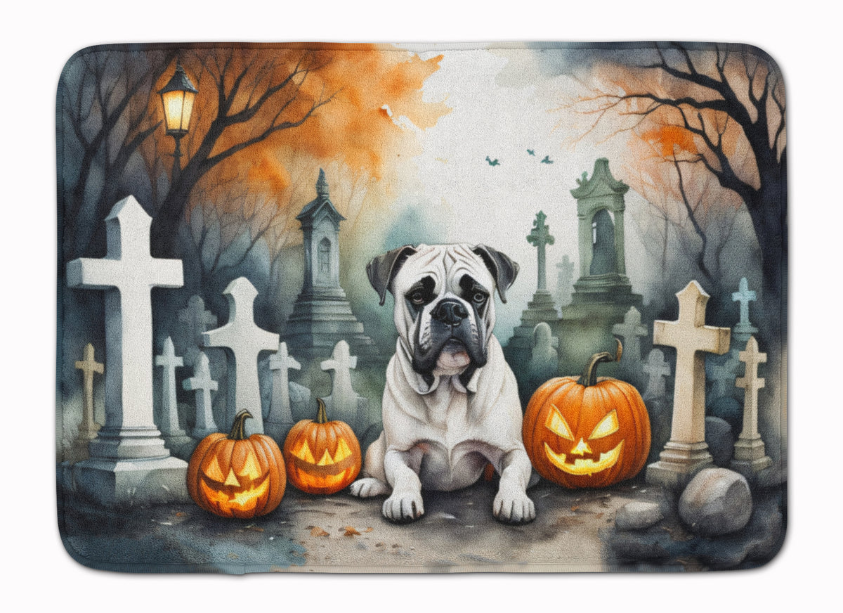 Buy this Boxer Spooky Halloween Memory Foam Kitchen Mat