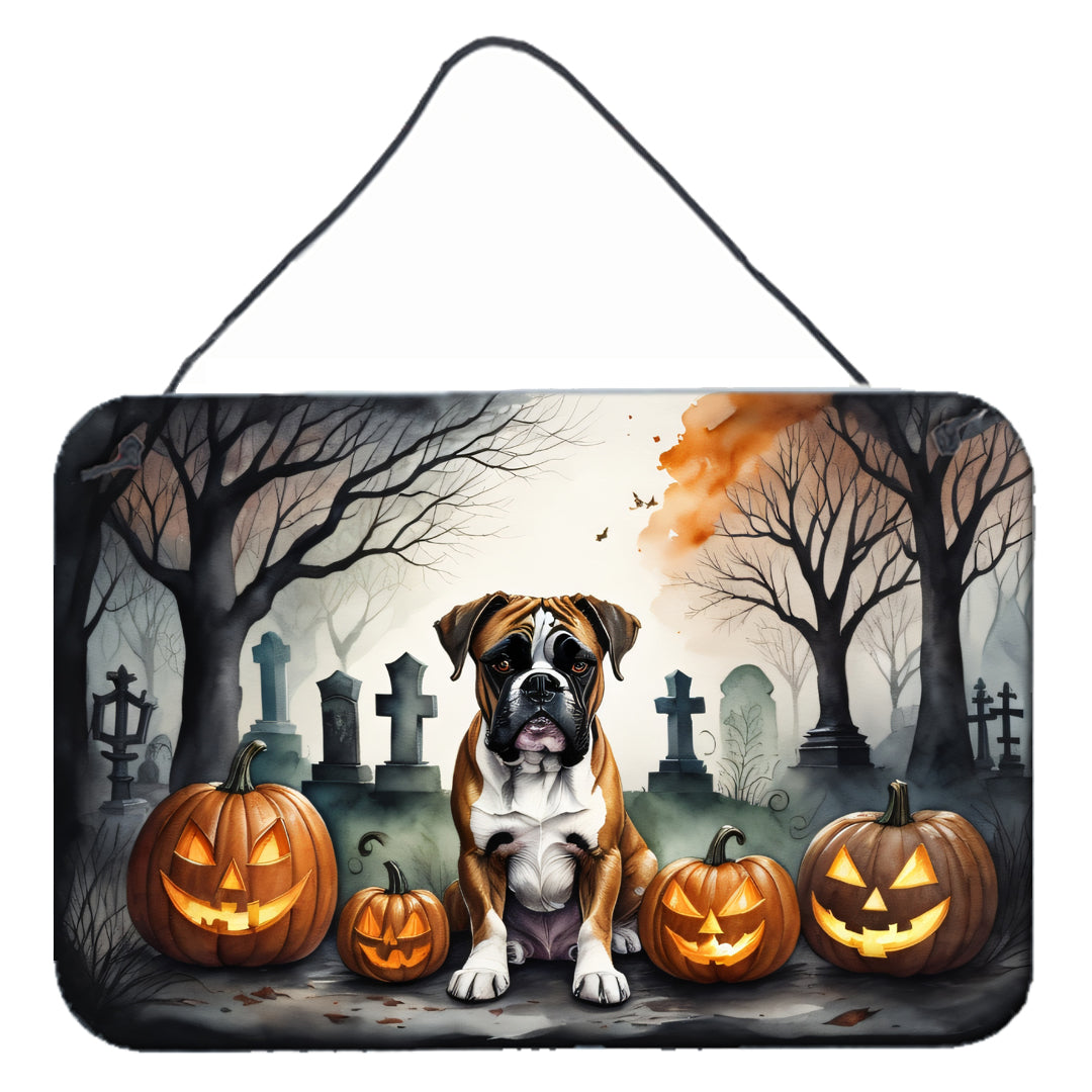 Buy this Boxer Spooky Halloween Wall or Door Hanging Prints