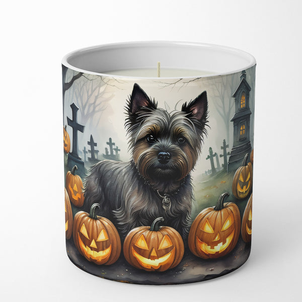 Buy this Cairn Terrier Spooky Halloween Decorative Soy Candle