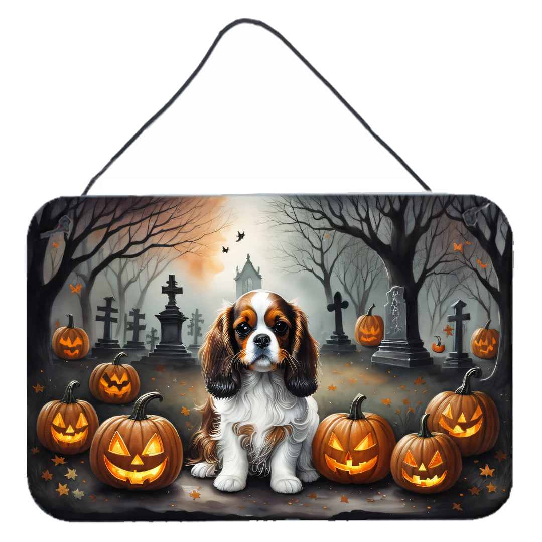 Buy this Cavalier Spaniel Spooky Halloween Wall or Door Hanging Prints