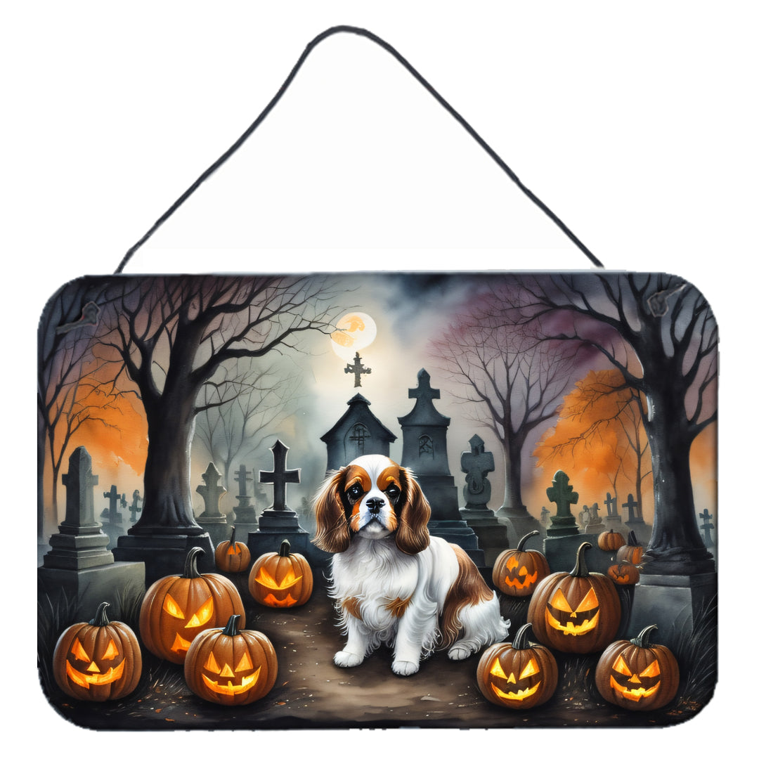 Buy this Cavalier Spaniel Spooky Halloween Wall or Door Hanging Prints