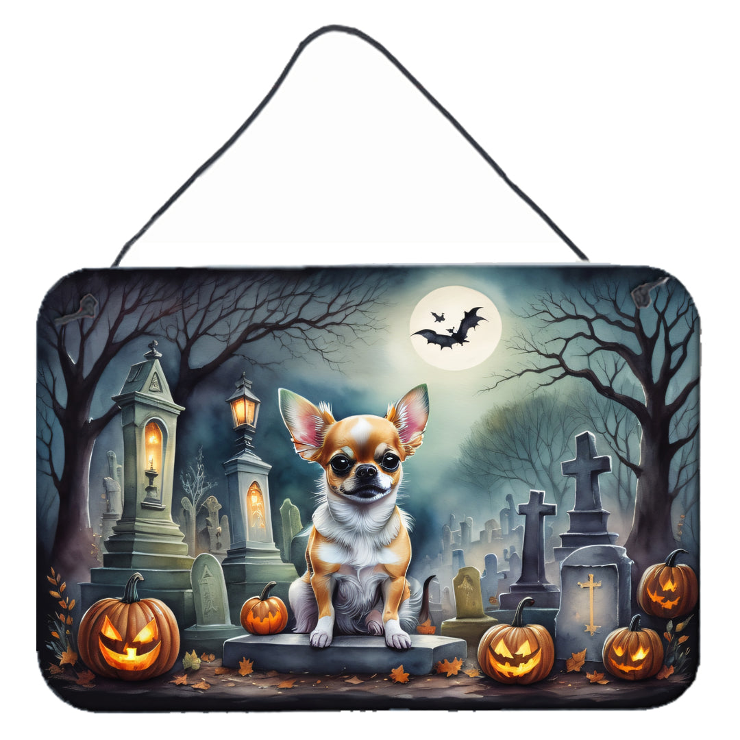 Buy this Chihuahua Spooky Halloween Wall or Door Hanging Prints