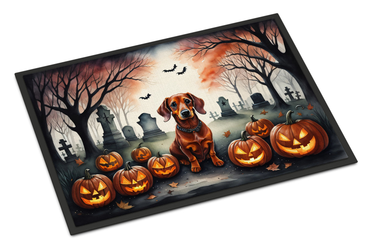 Buy this Dachshund Spooky Halloween Indoor or Outdoor Mat 24x36