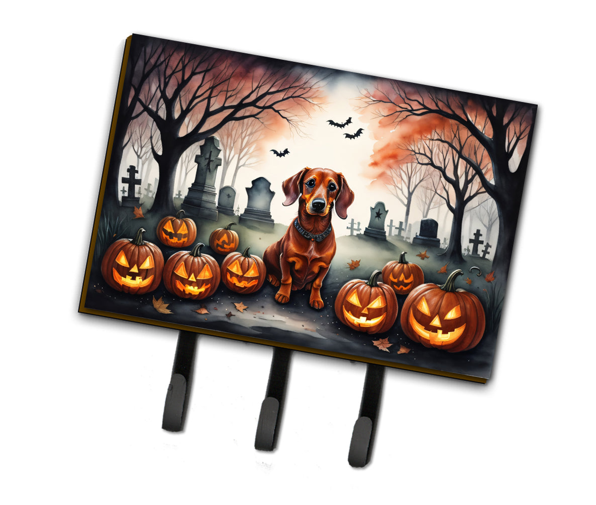 Buy this Dachshund Spooky Halloween Leash or Key Holder