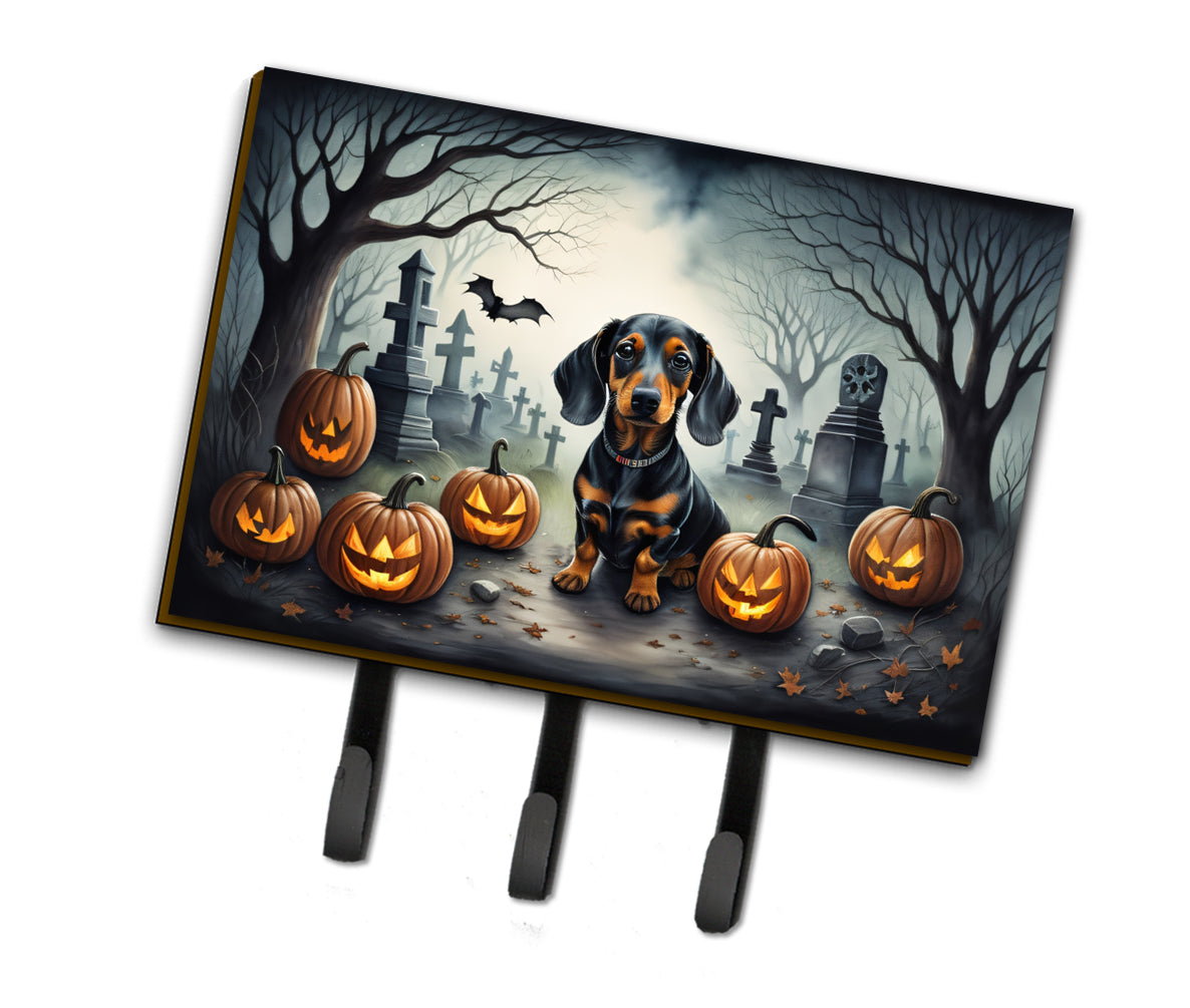 Buy this Dachshund Spooky Halloween Leash or Key Holder
