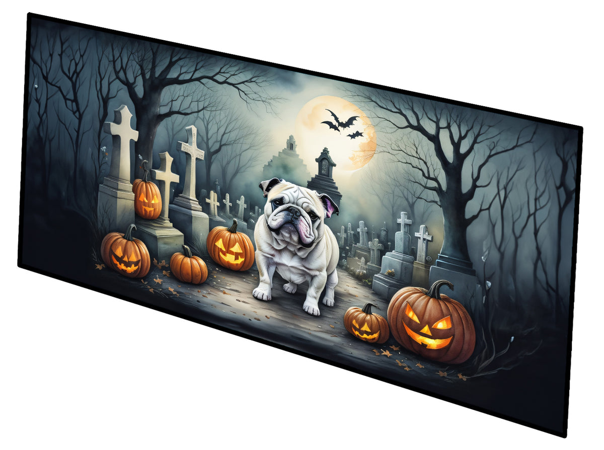 Buy this English Bulldog Spooky Halloween Runner Mat 28x58