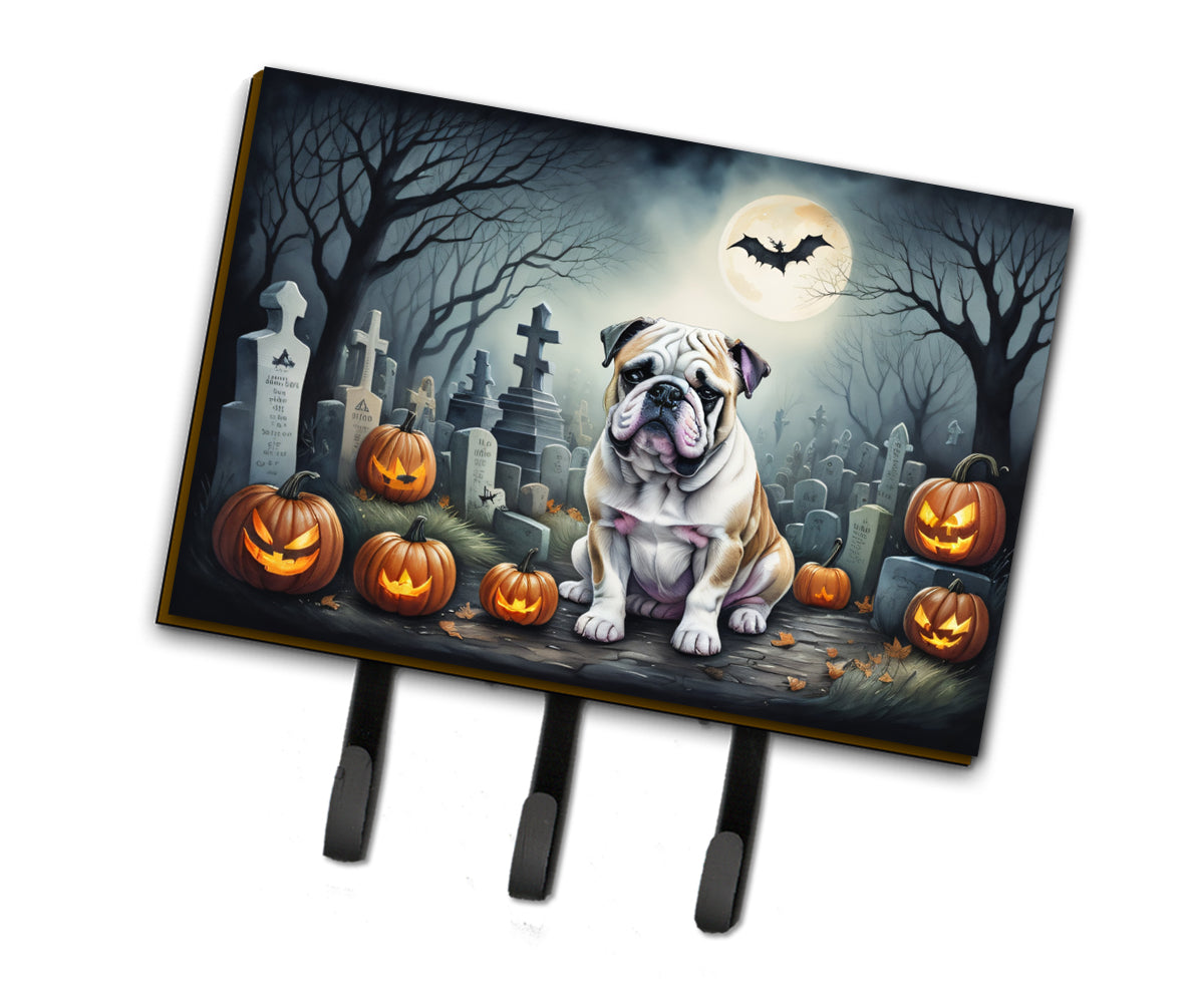 Buy this English Bulldog Spooky Halloween Leash or Key Holder
