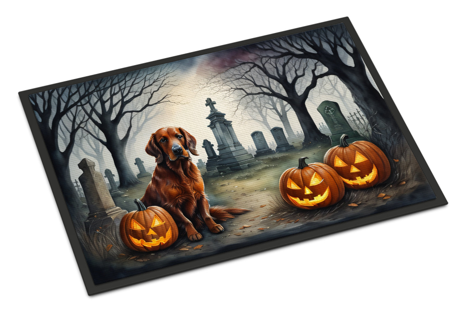 Buy this Irish Setter Spooky Halloween Indoor or Outdoor Mat 24x36
