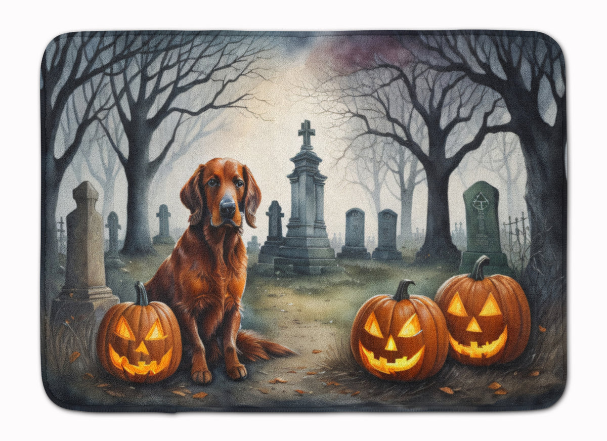 Buy this Irish Setter Spooky Halloween Memory Foam Kitchen Mat