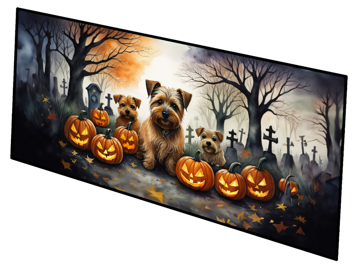 Buy this Norfolk Terrier Spooky Halloween Runner Mat 28x58