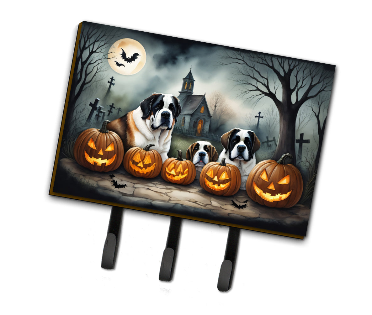 Buy this Saint Bernard Spooky Halloween Leash or Key Holder