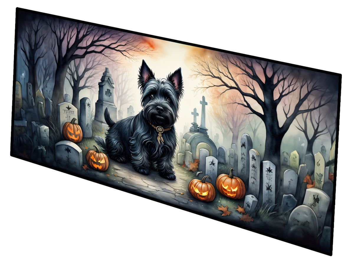 Buy this Scottish Terrier Spooky Halloween Runner Mat 28x58