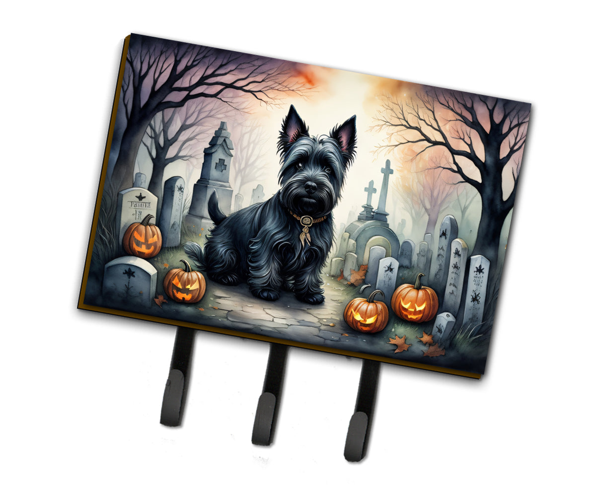 Buy this Scottish Terrier Spooky Halloween Leash or Key Holder