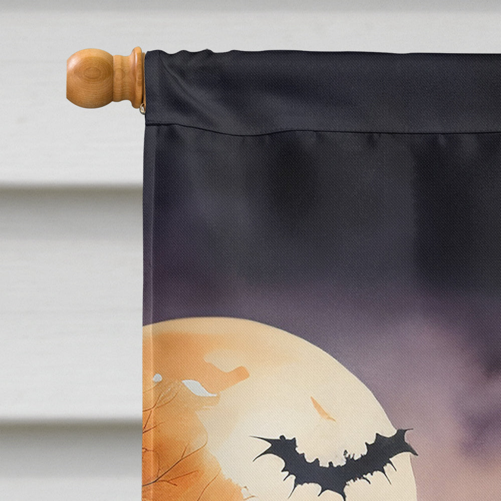 Shih Tzu Spooky Halloween House Flag