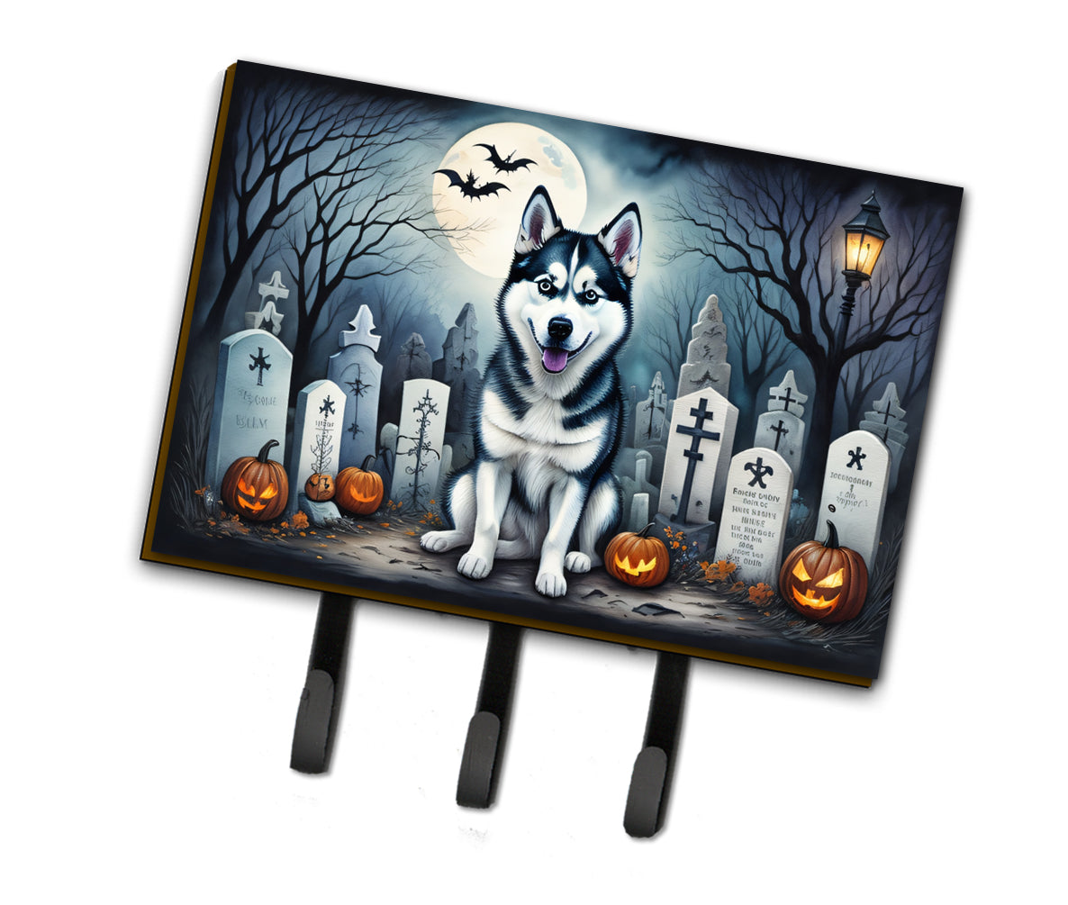 Buy this Siberian Husky Spooky Halloween Leash or Key Holder