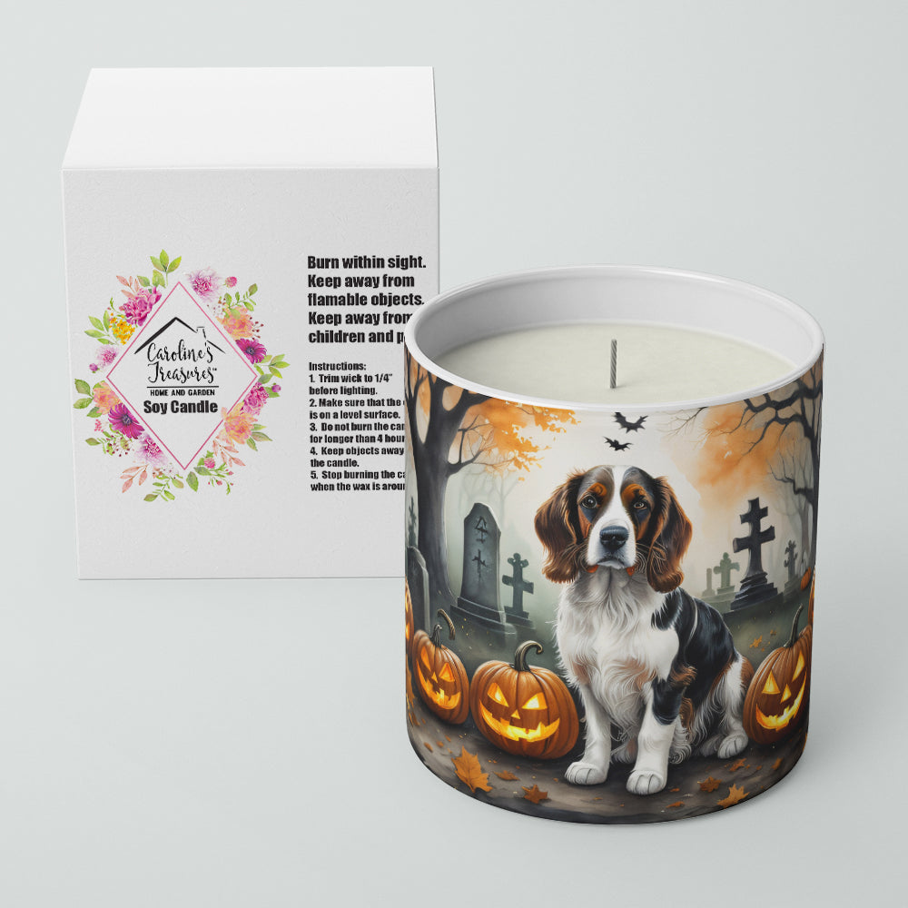 Buy this Welsh Springer Spaniel Spooky Halloween Decorative Soy Candle