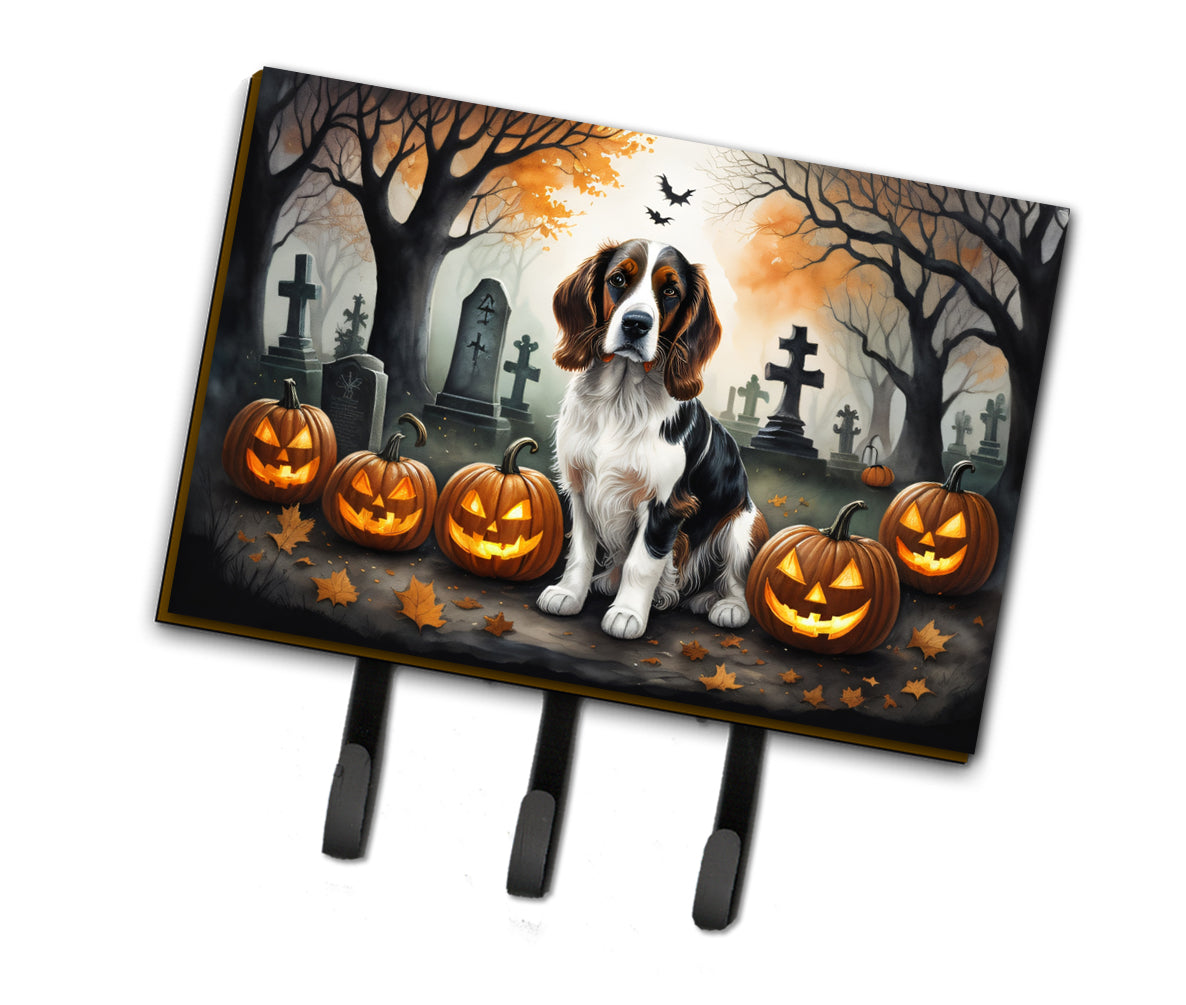 Buy this Welsh Springer Spaniel Spooky Halloween Leash or Key Holder