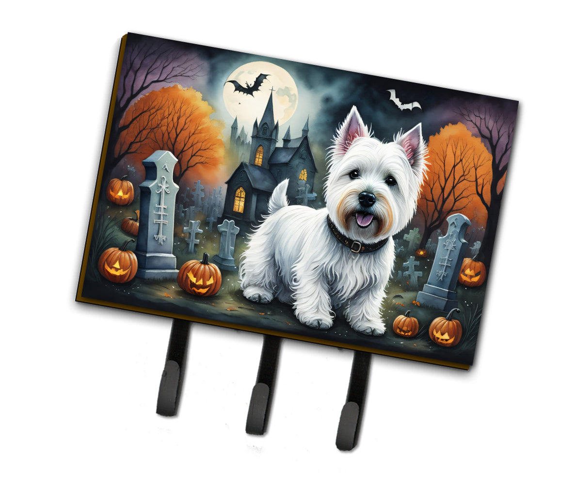 Buy this Westie Spooky Halloween Leash or Key Holder