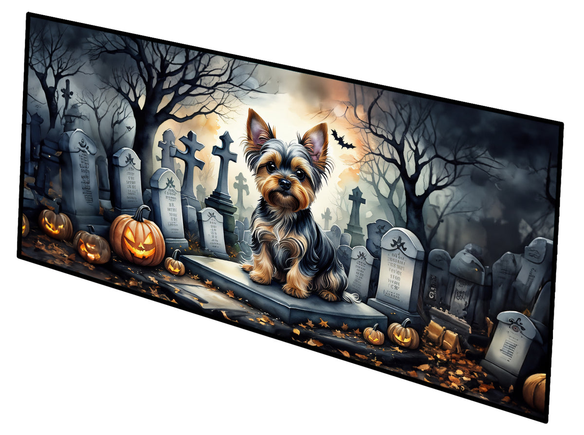 Buy this Yorkshire Terrier Spooky Halloween Runner Mat 28x58