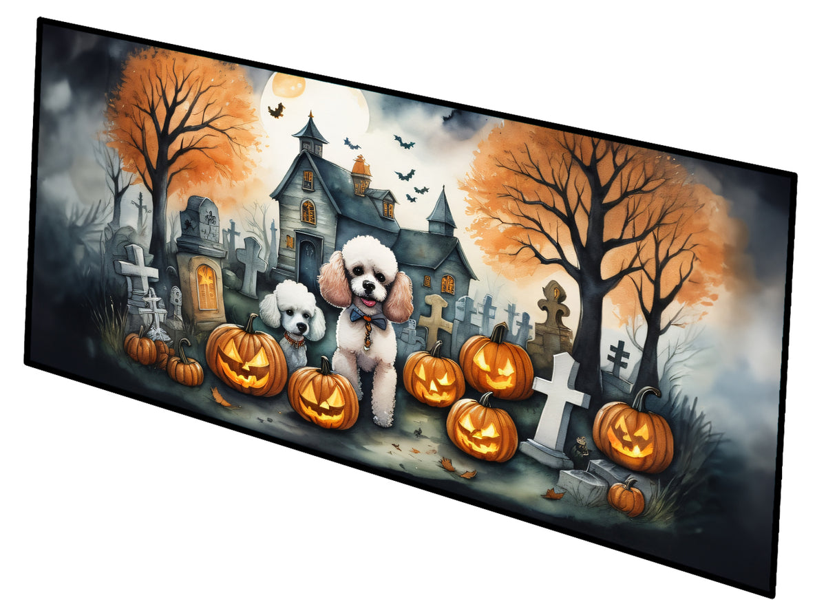 Buy this Poodle Spooky Halloween Runner Mat 28x58