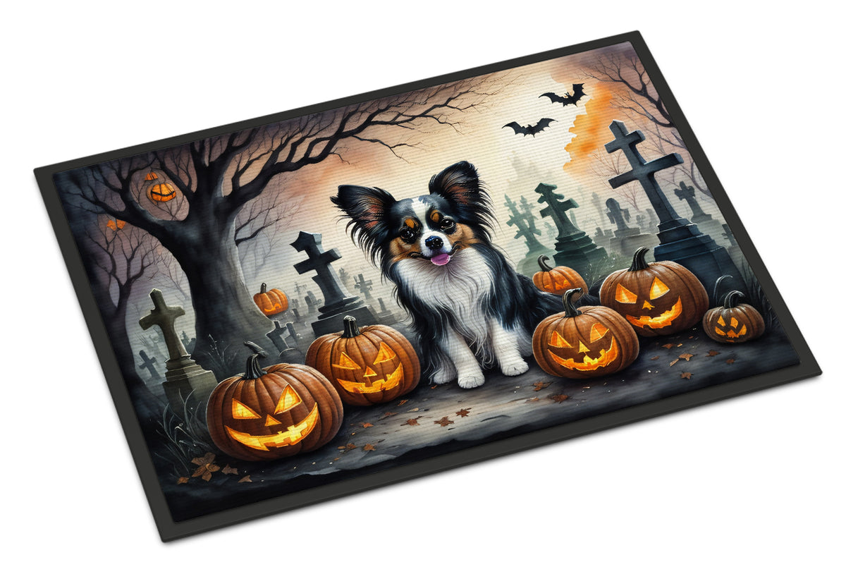 Buy this Papillon Spooky Halloween Doormat 18x27