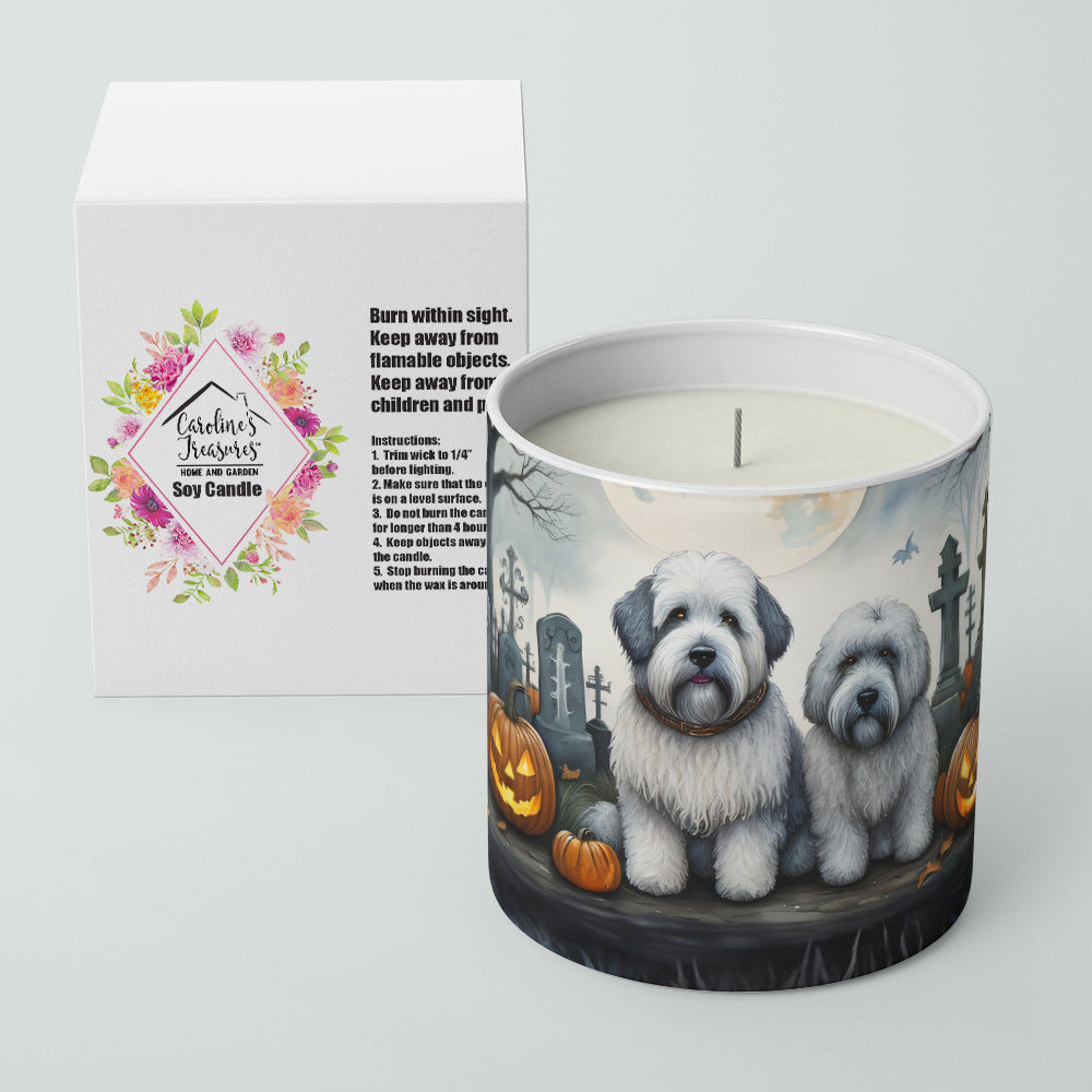 Buy this Old English Sheepdog Spooky Halloween Decorative Soy Candle