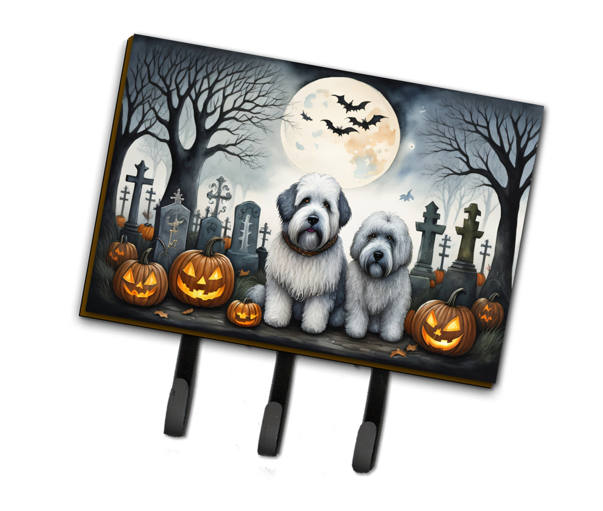 Buy this Old English Sheepdog Spooky Halloween Leash or Key Holder