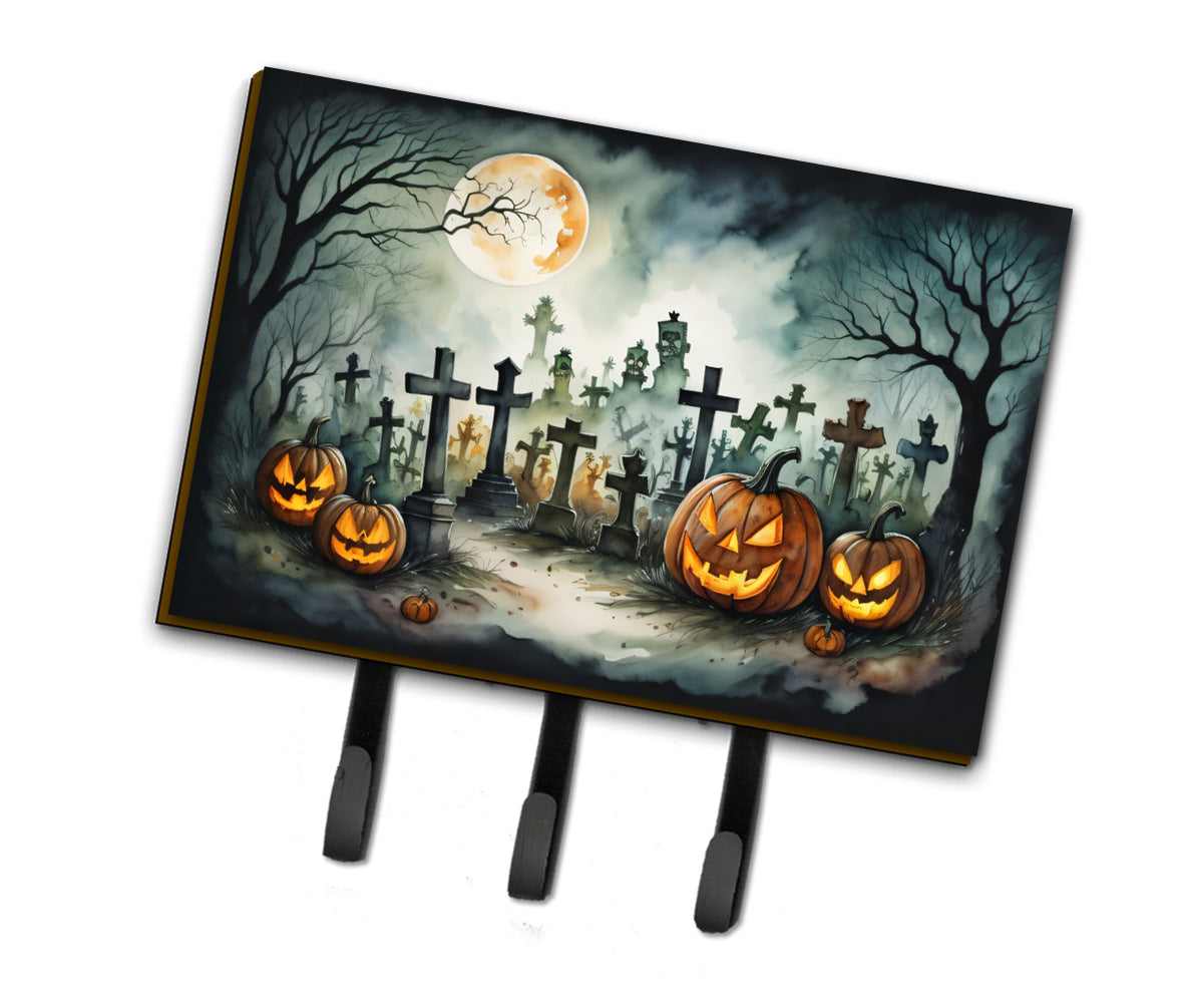 Buy this Graveyard Spooky Halloween Leash or Key Holder