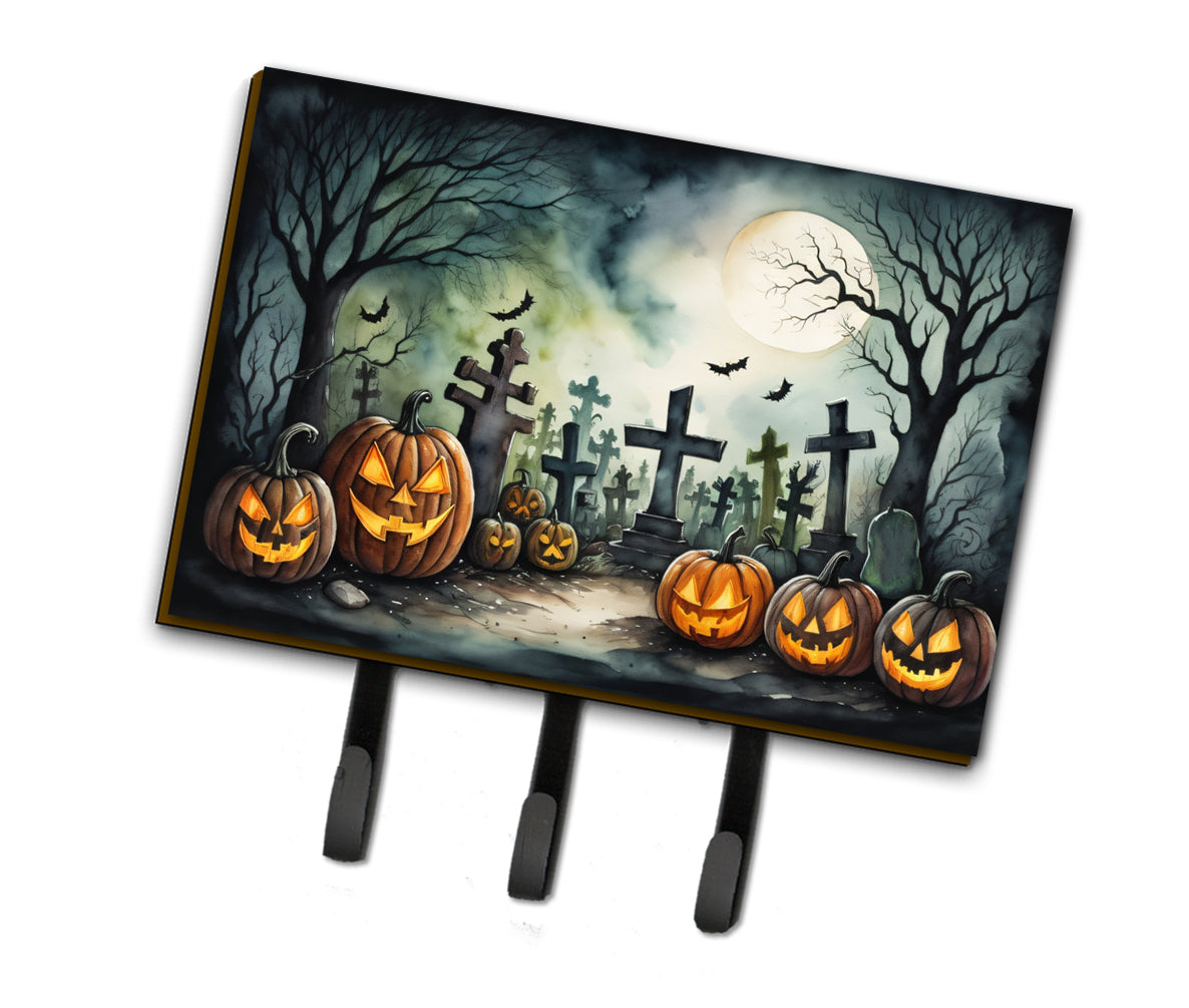 Buy this Graveyard Spooky Halloween Leash or Key Holder