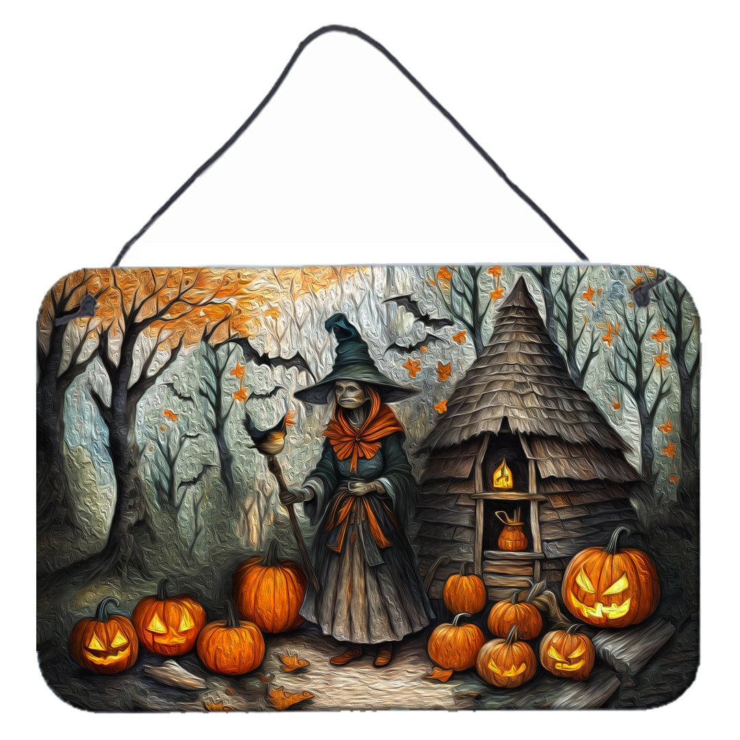 Buy this Slavic Witch Spooky Halloween Wall or Door Hanging Prints