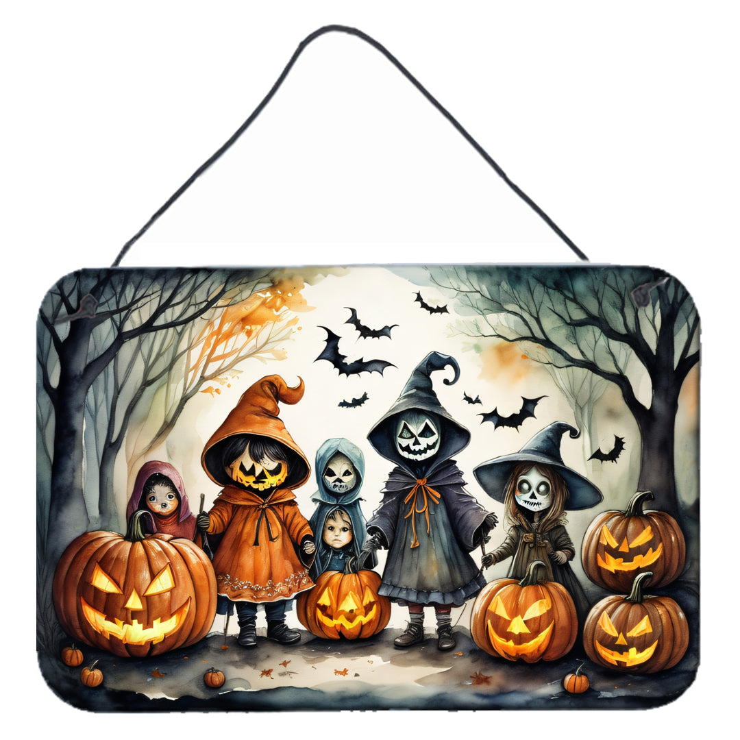Buy this Trick or Treaters Spooky Halloween Wall or Door Hanging Prints