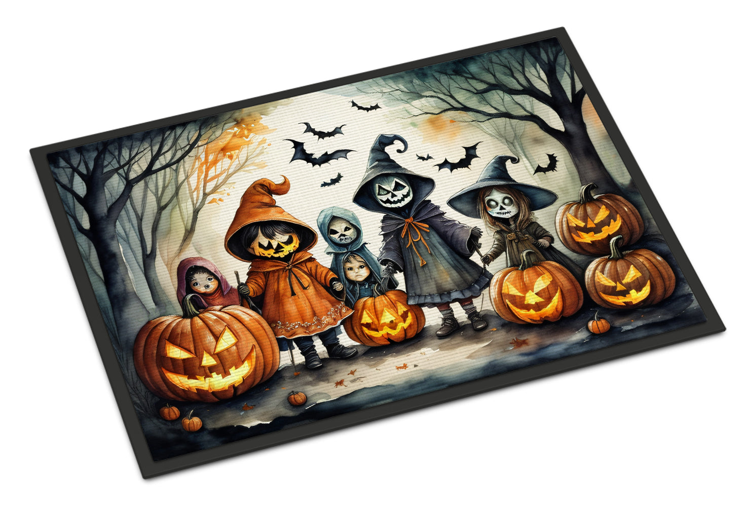 Buy this Trick or Treaters Spooky Halloween Doormat 18x27