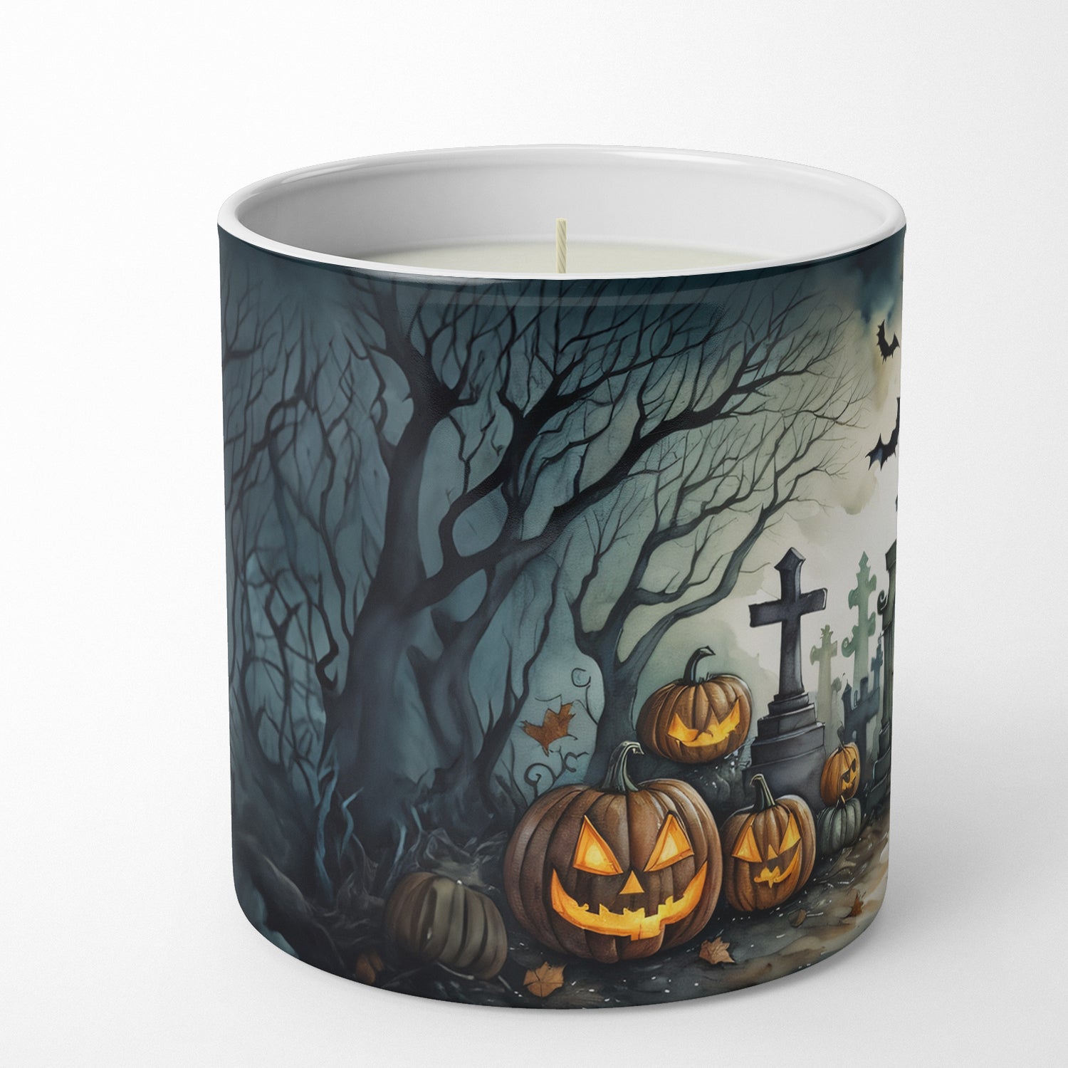 Graveyard Spooky Halloween Decorative Soy Candle