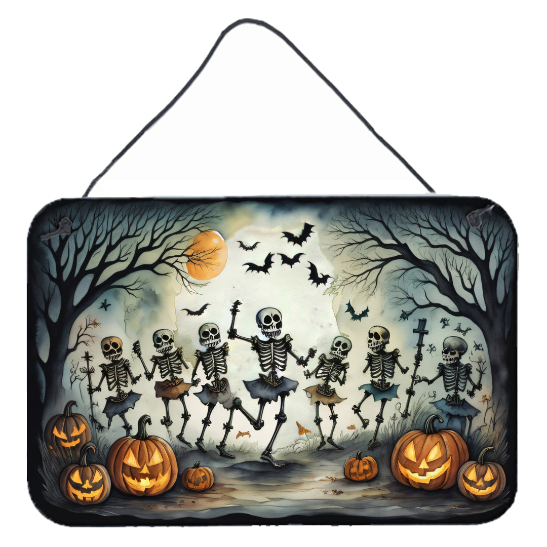 Buy this Dancing Skeletons Spooky Halloween Wall or Door Hanging Prints