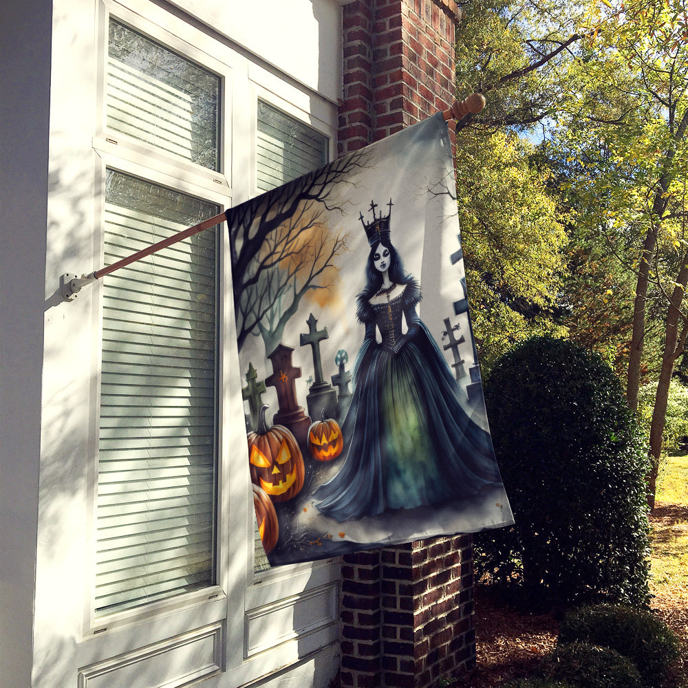 Evil Queen Spooky Halloween House Flag