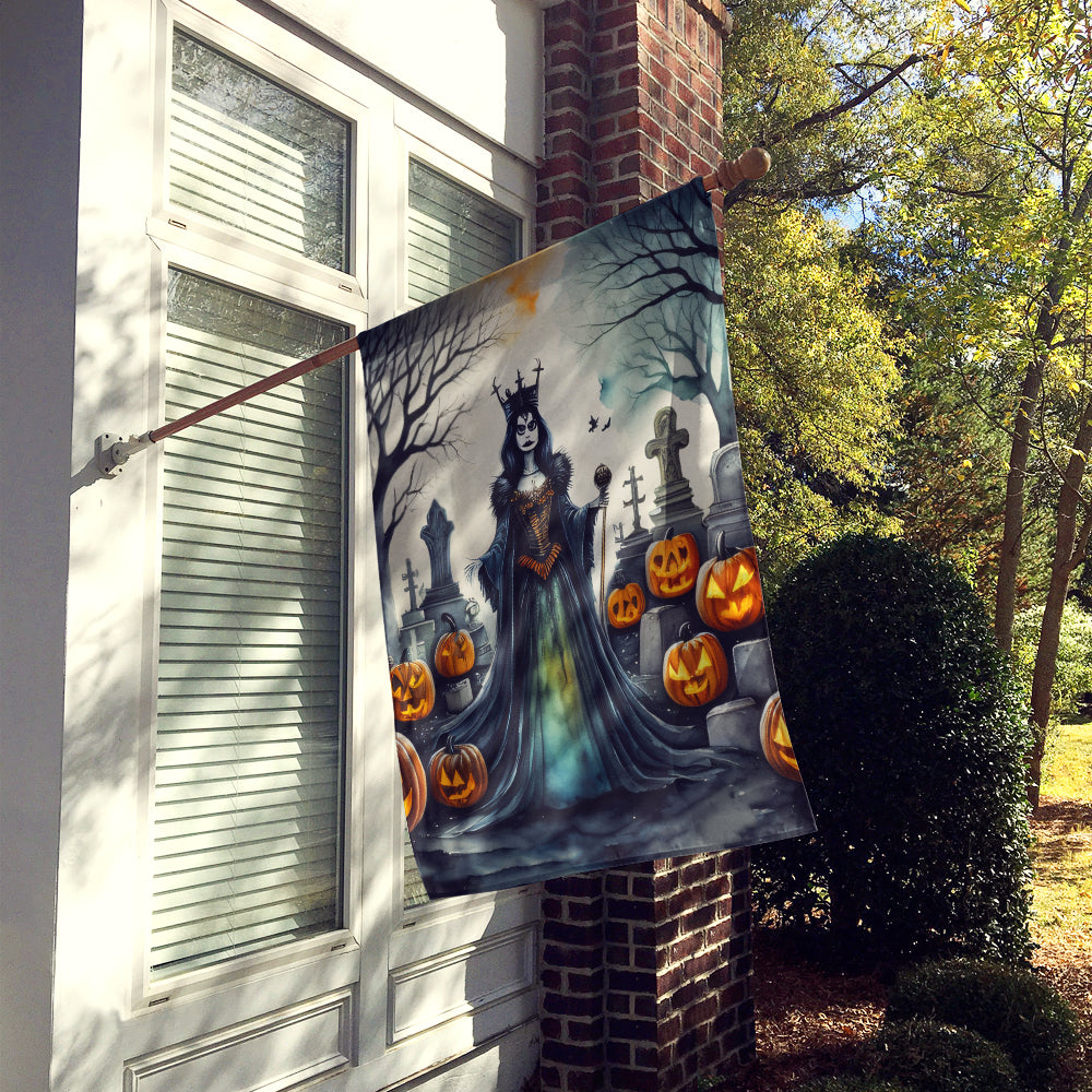 Evil Queen Spooky Halloween House Flag