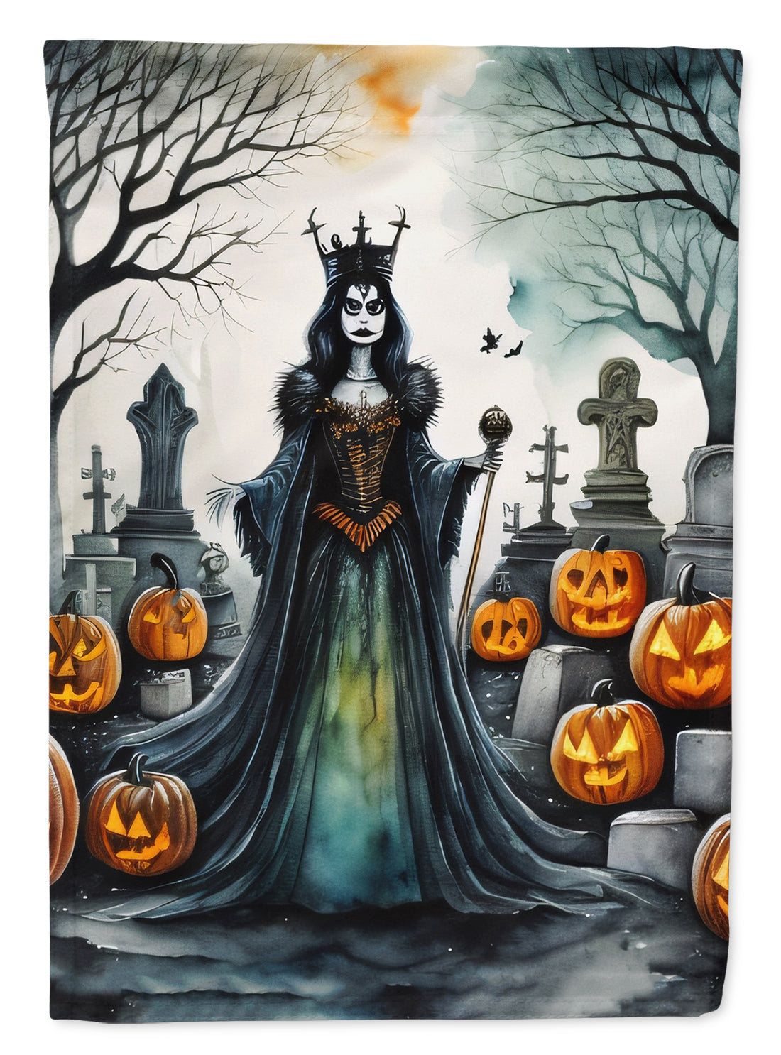 Buy this Evil Queen Spooky Halloween Garden Flag
