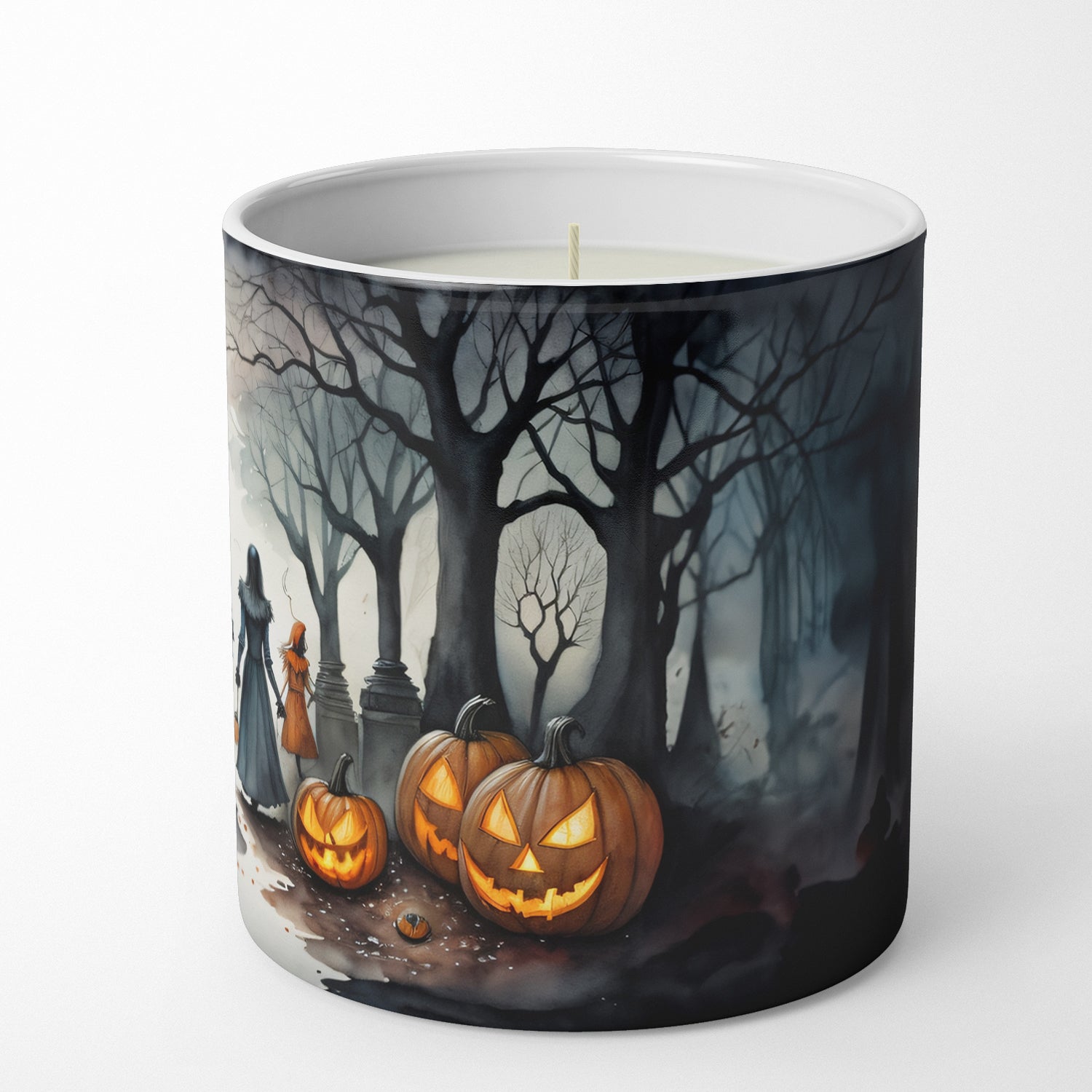Vampires Spooky Halloween Decorative Soy Candle