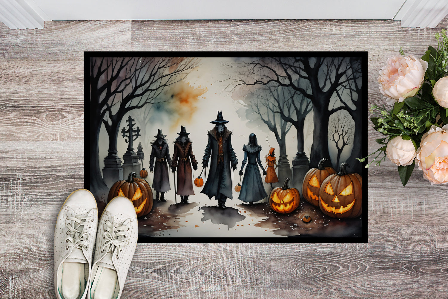 Buy this Vampires Spooky Halloween Indoor or Outdoor Mat 24x36