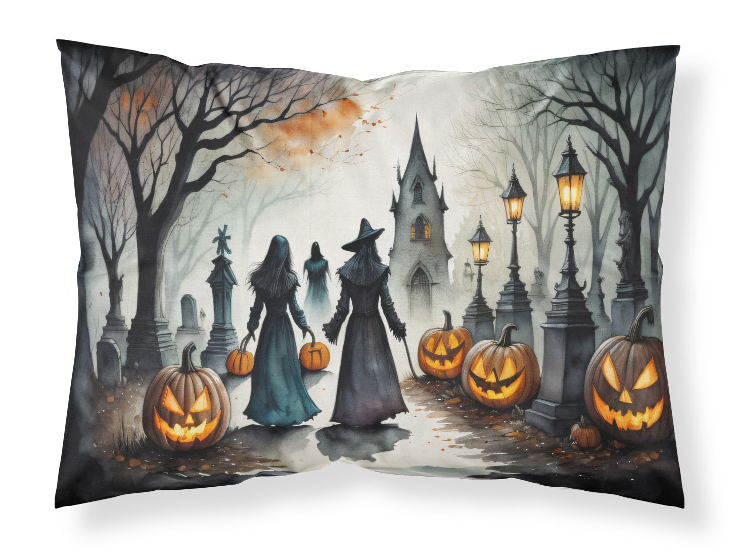 Buy this Vampires Spooky Halloween Fabric Standard Pillowcase