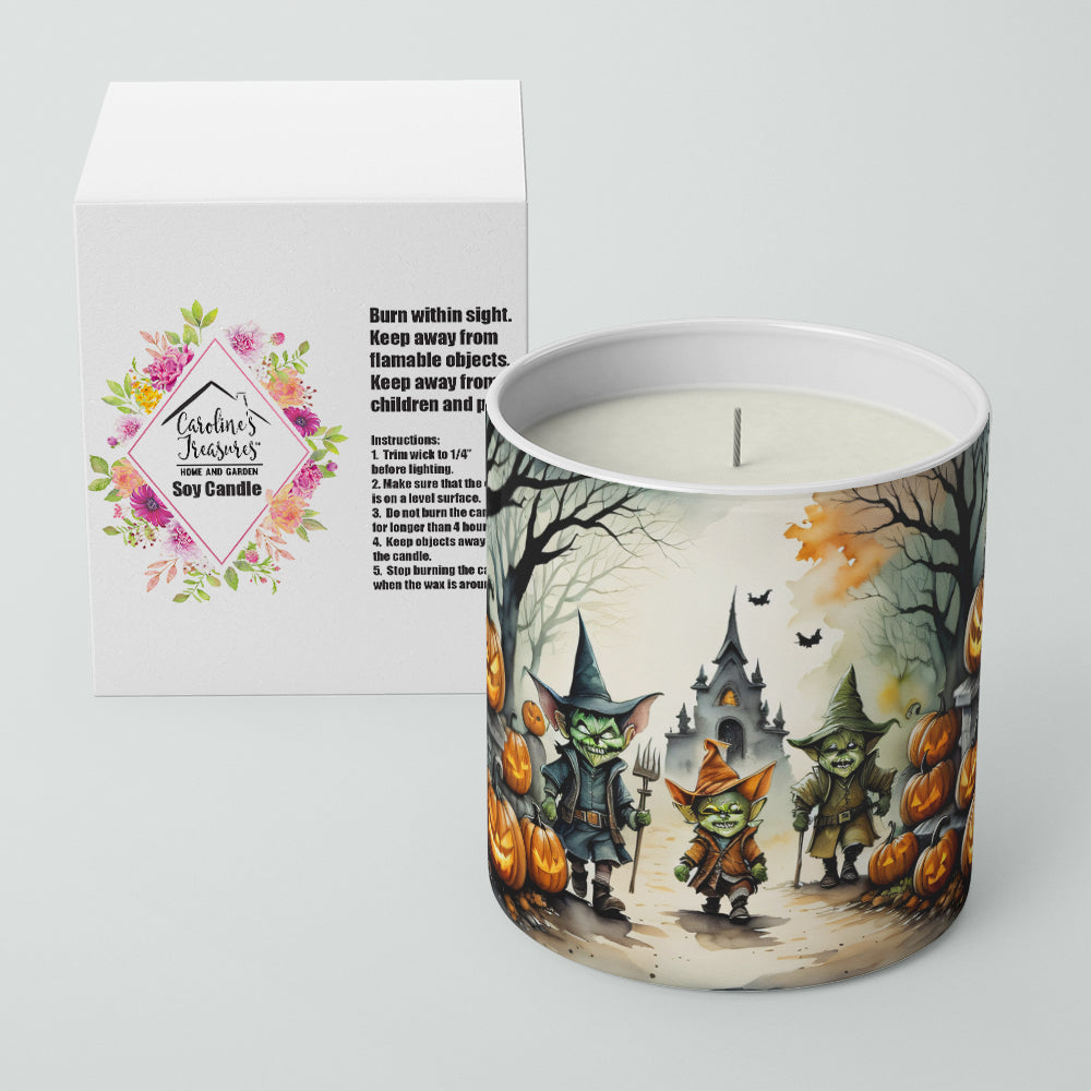 Goblins Spooky Halloween Decorative Soy Candle