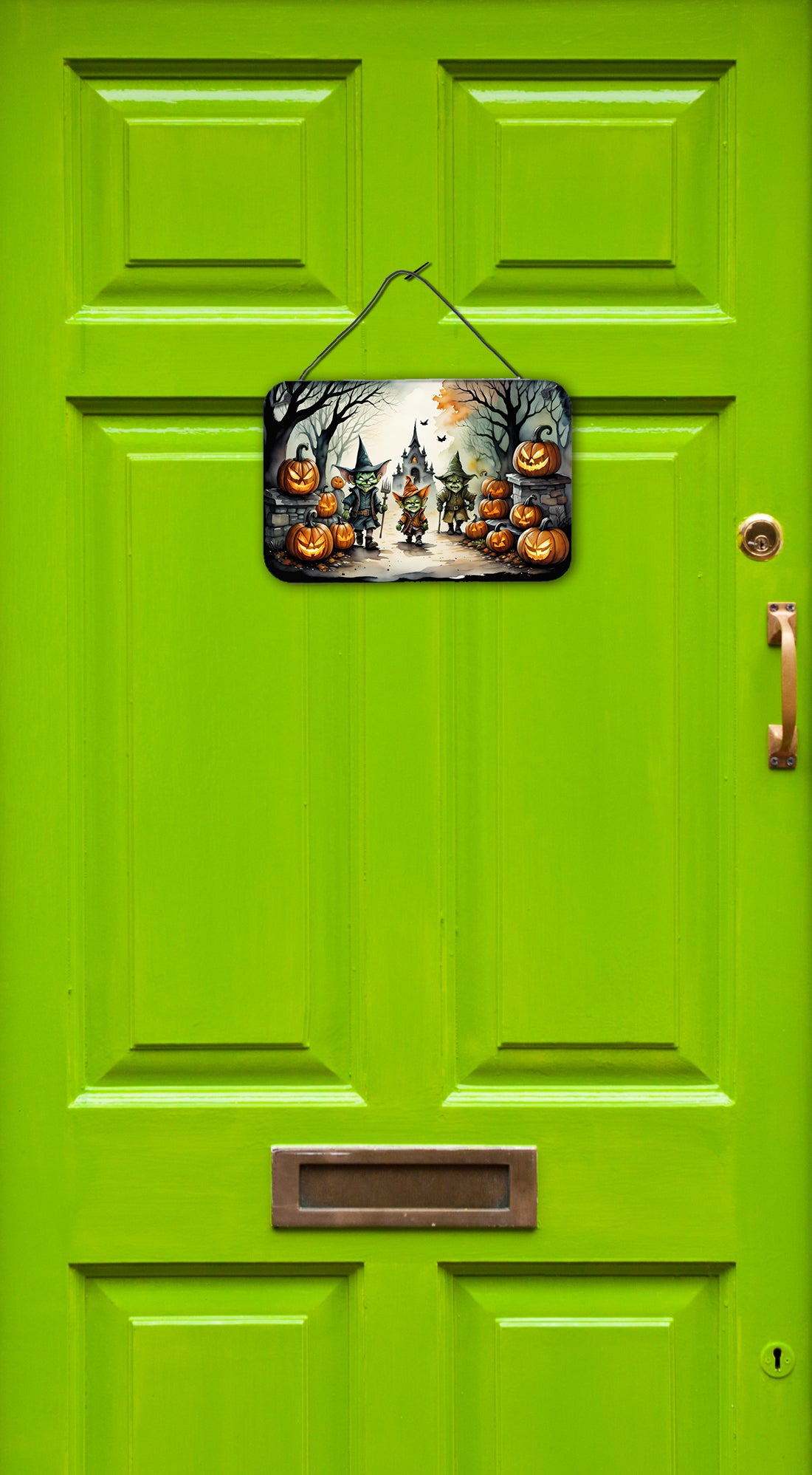 Goblins Spooky Halloween Wall or Door Hanging Prints